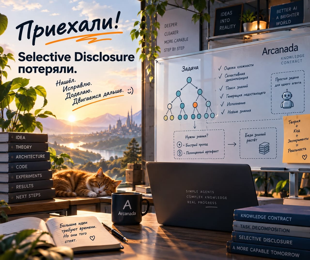 Приехали! Selective Disclosure потеряли. Нашёл. Исправлю. Доделаю. Двигаемся дальше.